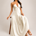 Women's Maxi Dress | Halter Summer Casual