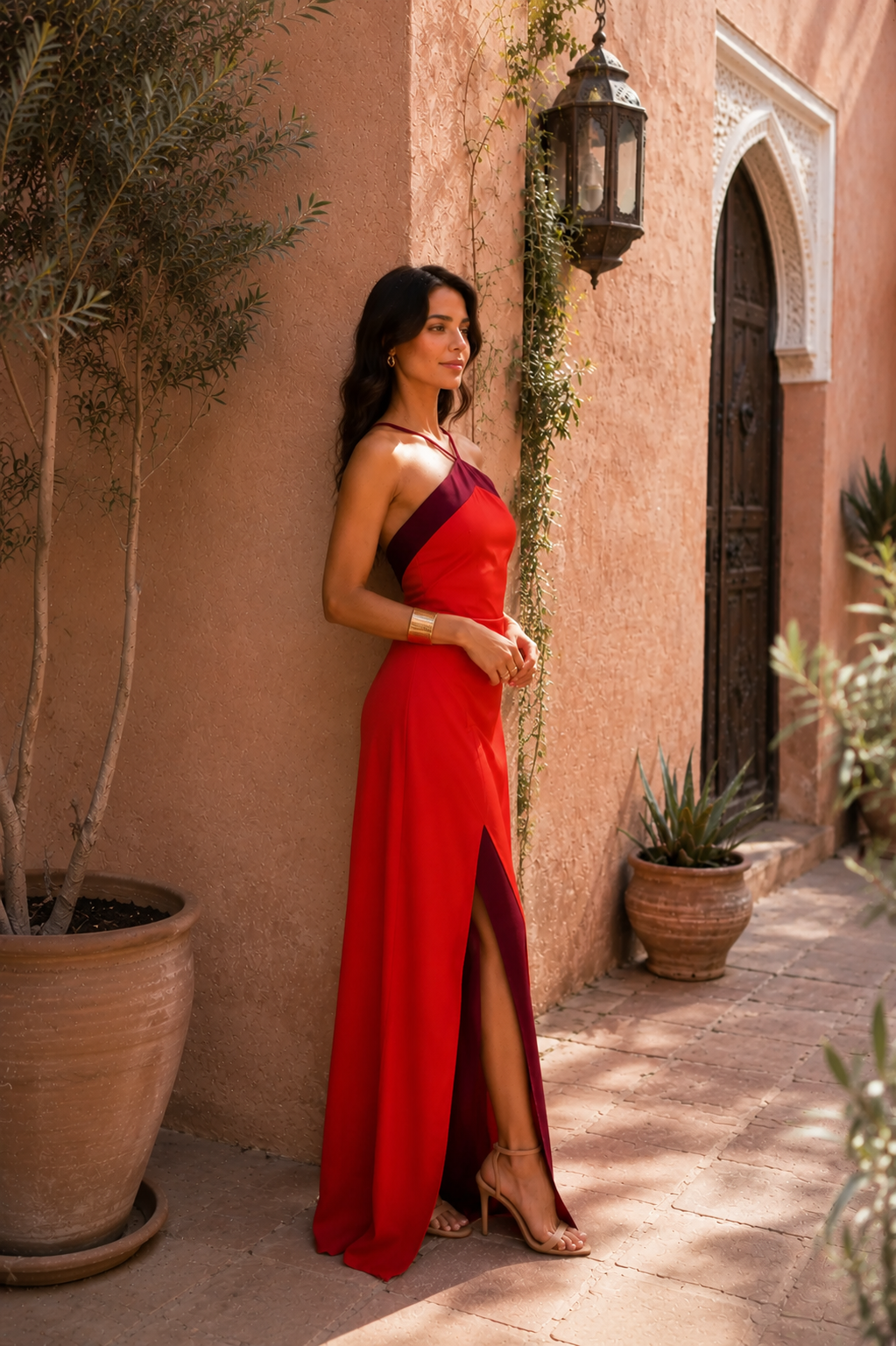 Women's Maxi Dress | Halter Summer Casual