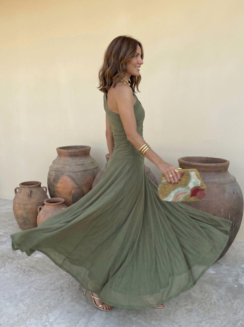 Women's Maxi Dress | Off-Shoulder Summer Casual