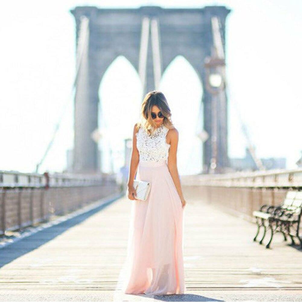 Women's Maxi Dress | Sleeveless Summer Casual