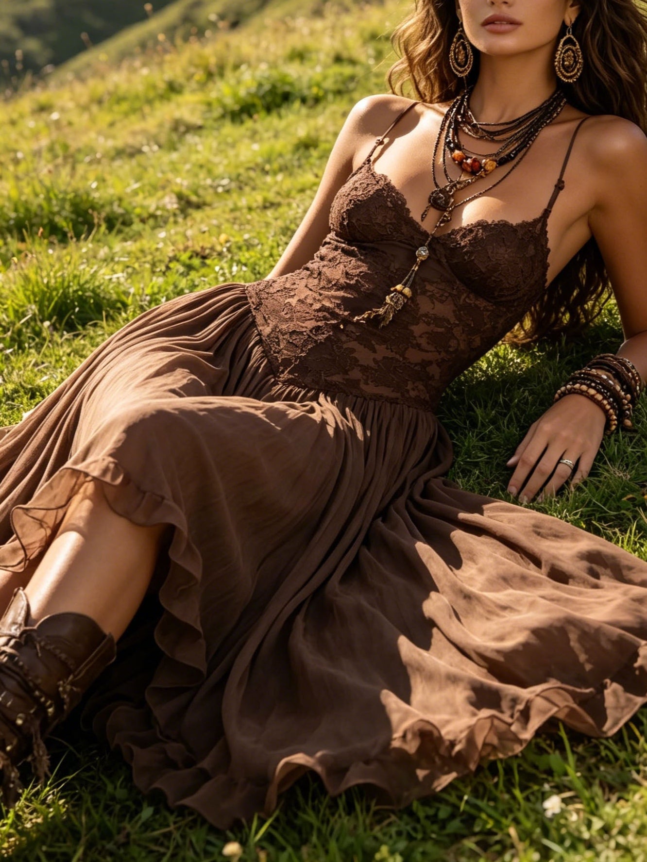 Women's Maxi Dress | Summer Casual Flowy