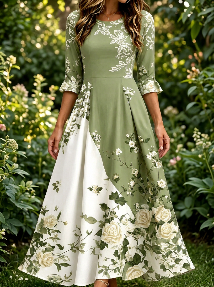 Women's Maxi Dress | Summer Casual Flowy