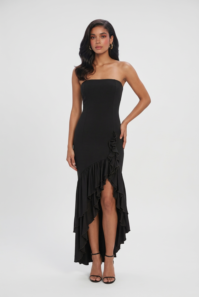 Women's Maxi Dress | Tiered Ruffled Summer