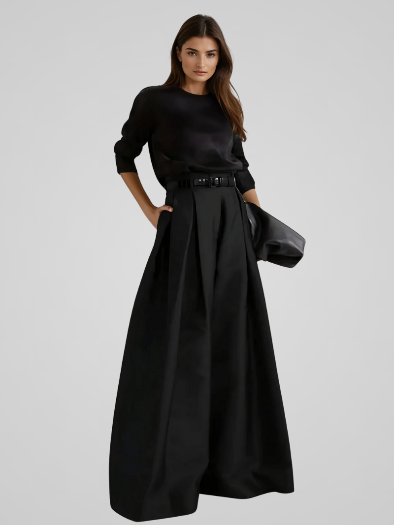 Women's Maxi Skirt | A-Line High-waisted