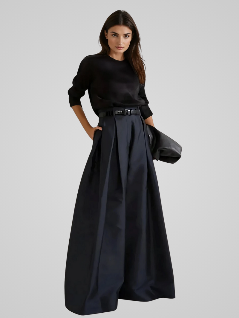 Women's Maxi Skirt | A-Line High-waisted
