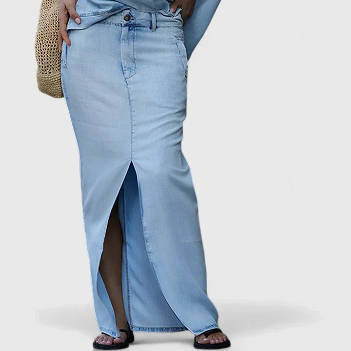 Women's Maxi Skirt | Flowy Summer High-Waisted