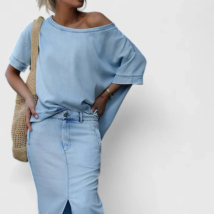 Women's Maxi Skirt | Flowy Summer High-Waisted