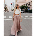 Women's Maxi Skirt | High-Waisted Flowy