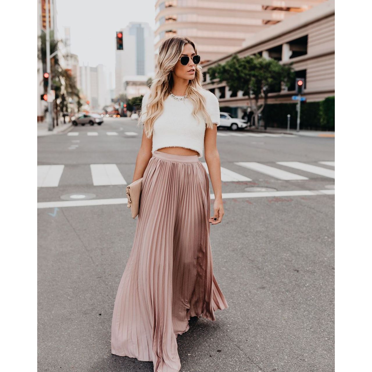 Women's Maxi Skirt | High-Waisted Flowy