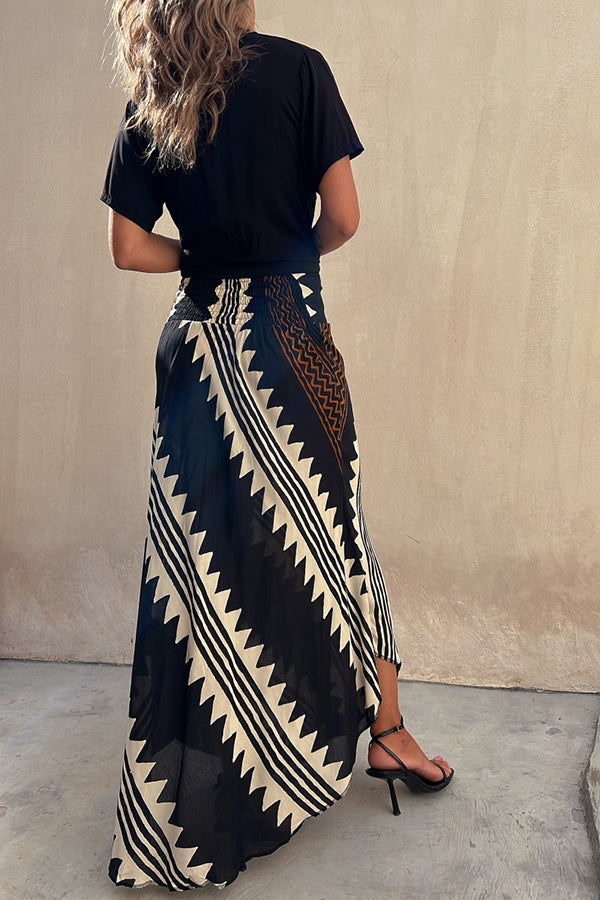 Women's Maxi Skirt | High-Waisted Flowy Summer
