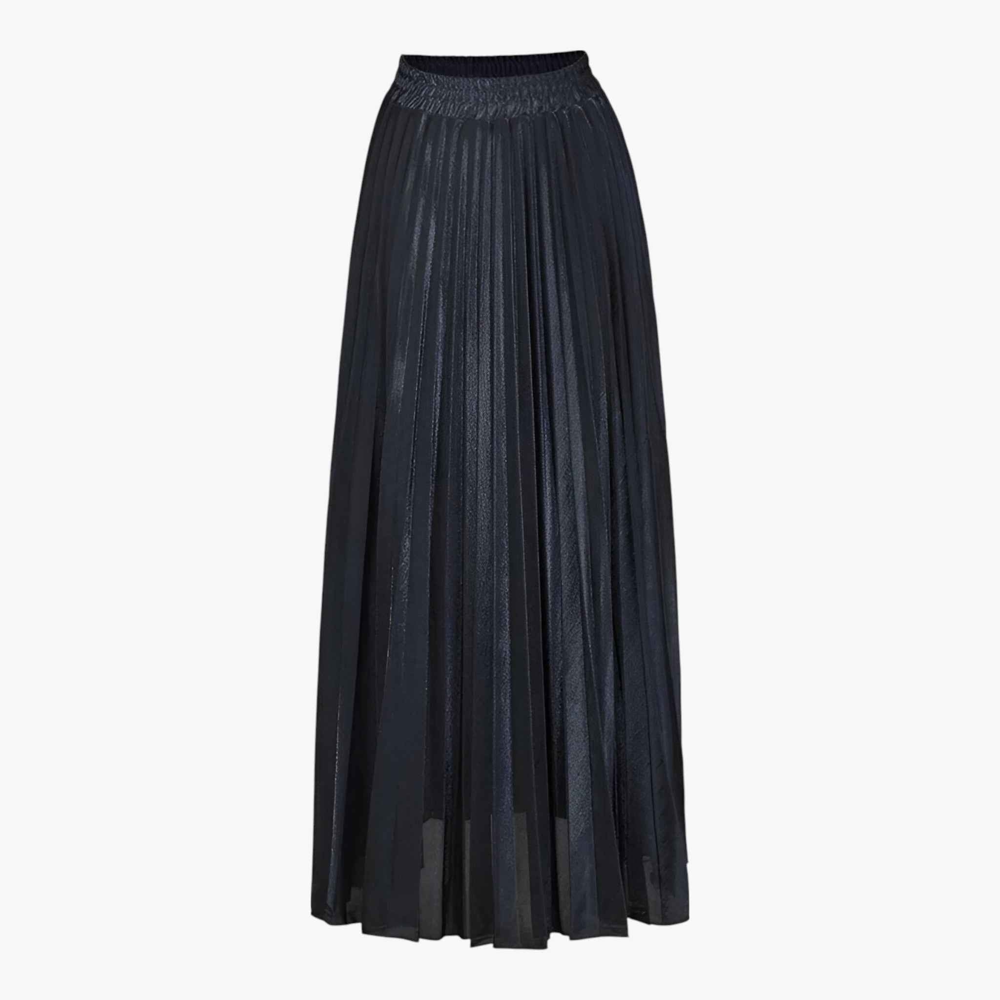 Women's Maxi Skirt | Pleated High-waist