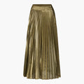 Women's Maxi Skirt | Pleated High-Waisted Flowy