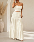 Women's Maxi Skirt | Smock Flowy Summer