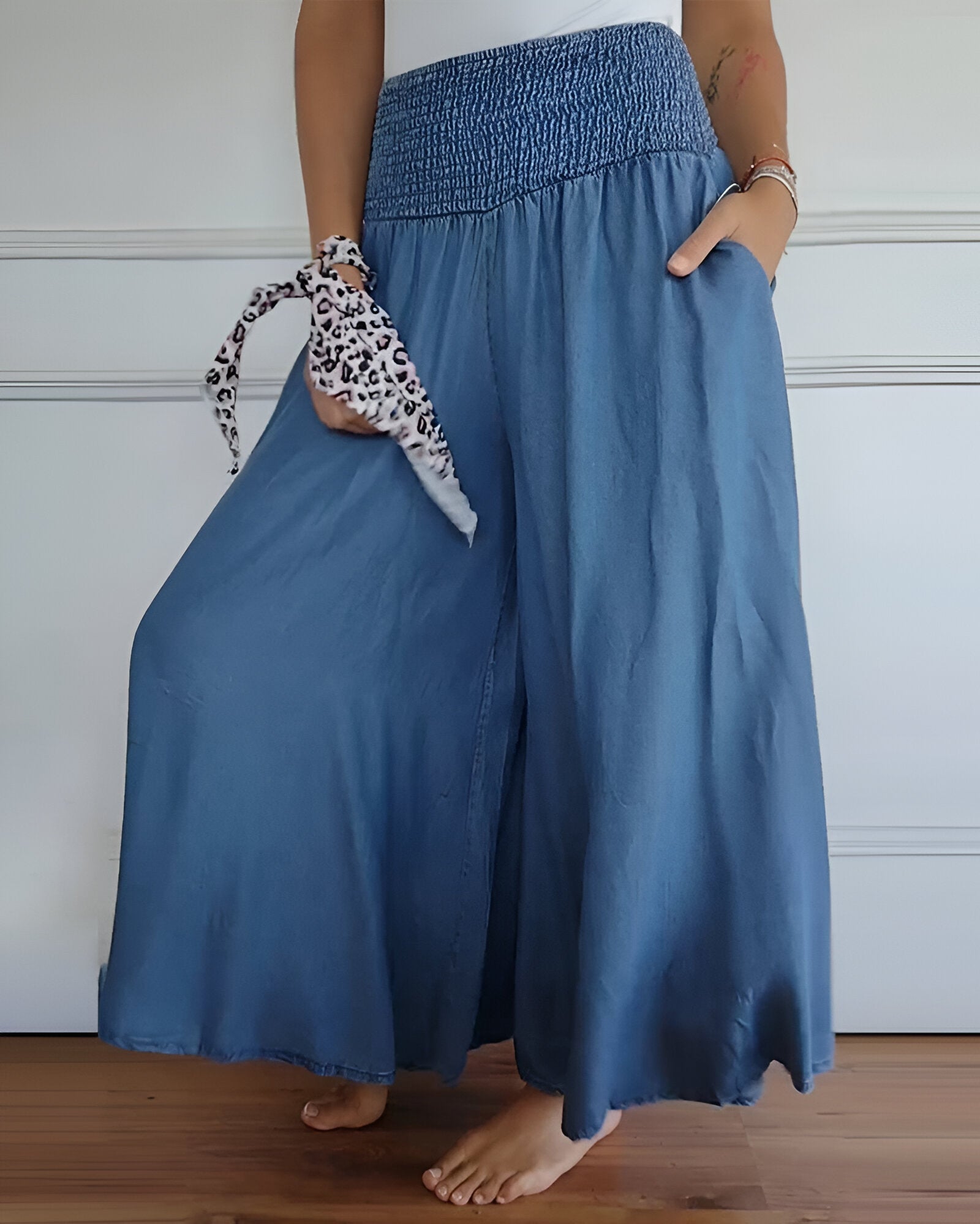 Women's Maxi Skirt | Smocked Wide