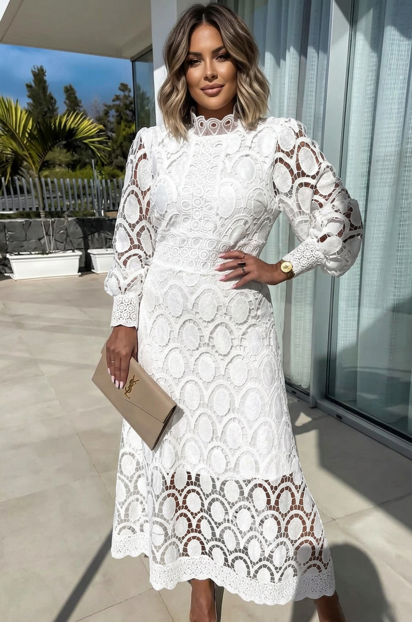 Women's Maxi Sundress | Long-Sleeve Sunlit