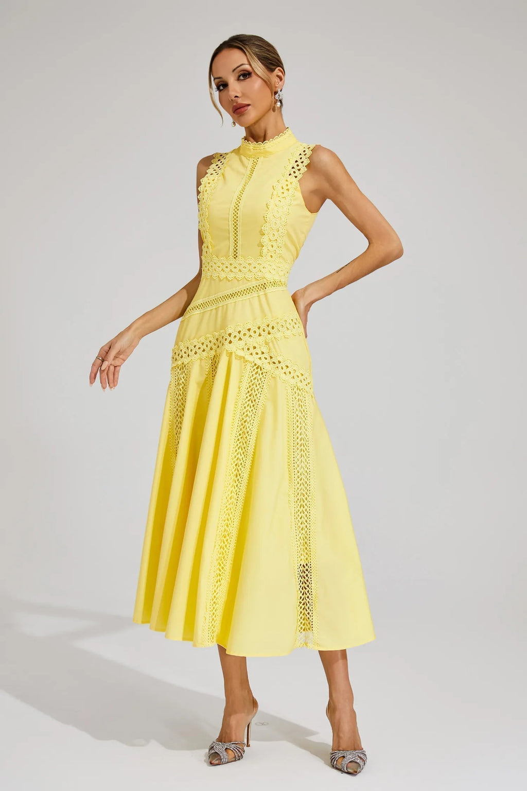 Women's Midi Dress | A-Line Summer Casual