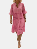 Women's Midi Dress | Floral Flowy