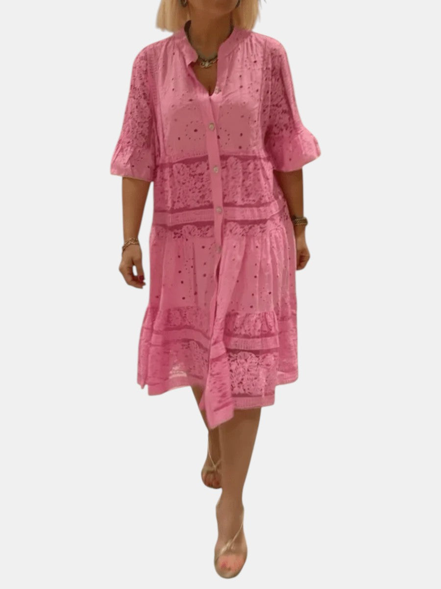 Women's Midi Dress | Floral Flowy