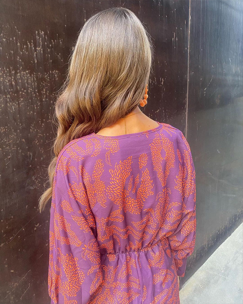 Women's Midi Dress | Floral Summer Casual