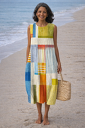 Women's Midi Dress | Printed Geometric