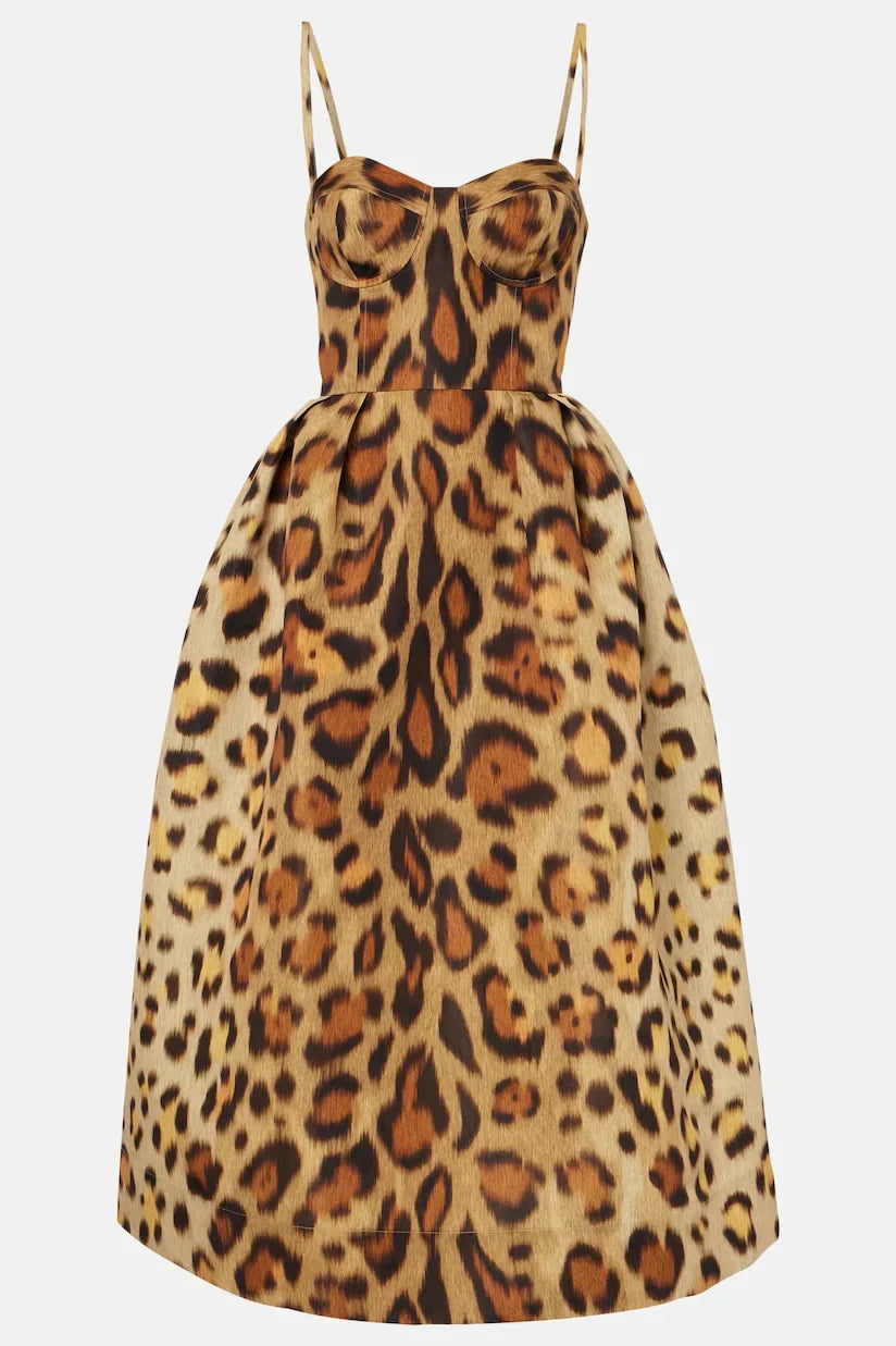 Women's Midi Dress | Printed Summer Casual