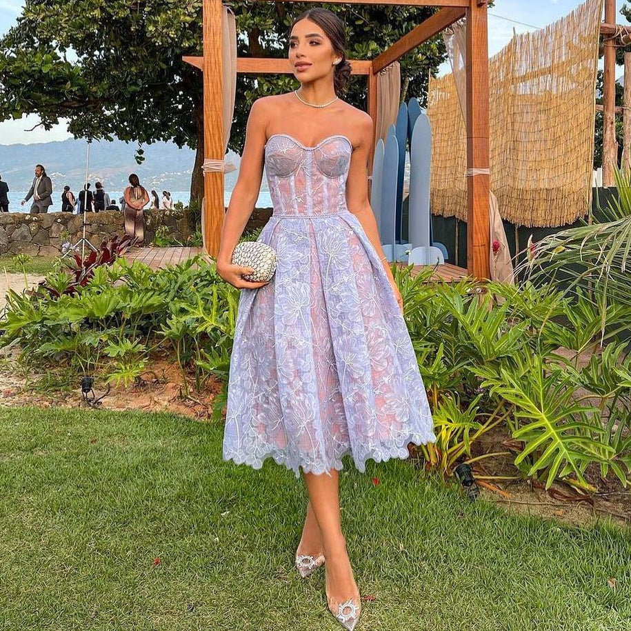 Women's Midi Dress | Strappy Summer Casual