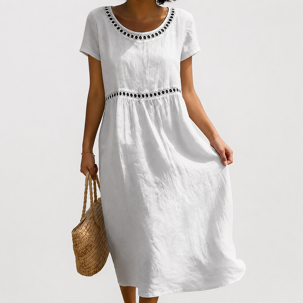 Women's Midi Dress | Summer Casual Flowy