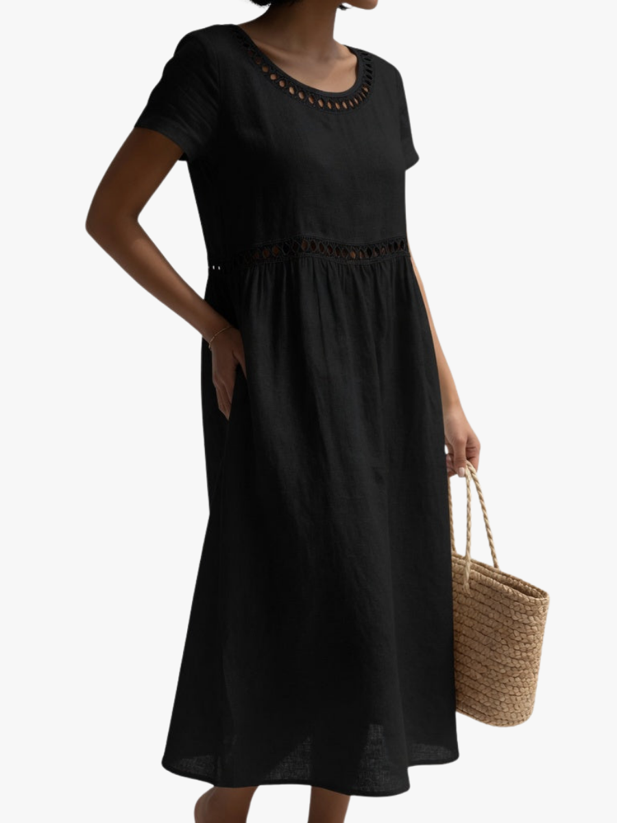 Women's Midi Dress | Summer Casual Flowy