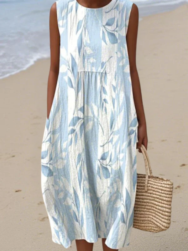 Women's Midi Dress | Summer Casual Flowy