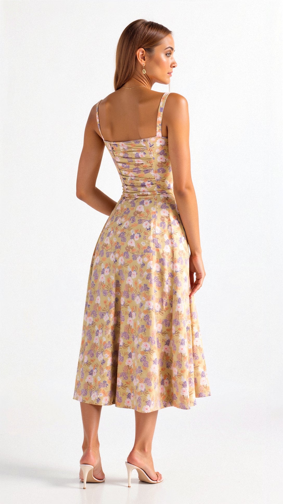 Women's Midi Dress | Summer Casual Flowy