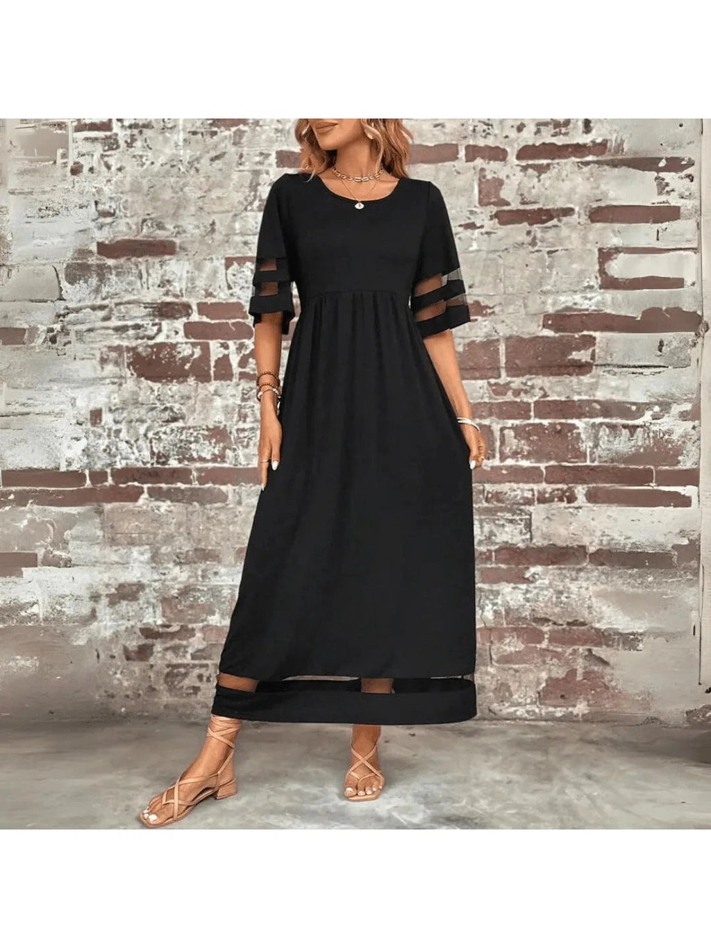 Women's Midi Dress | Summer Casual Flowy