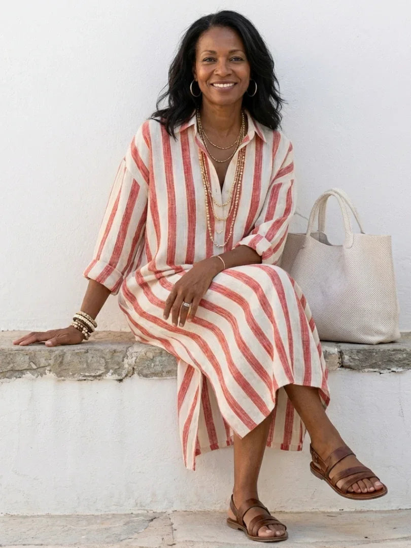 Women's Midi Dress | Summer Casual Flowy