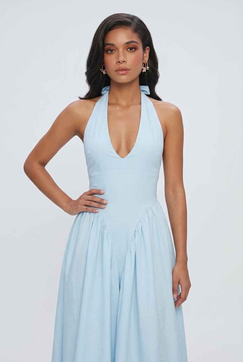 Women's Midi Dress | Summer Casual Flowy