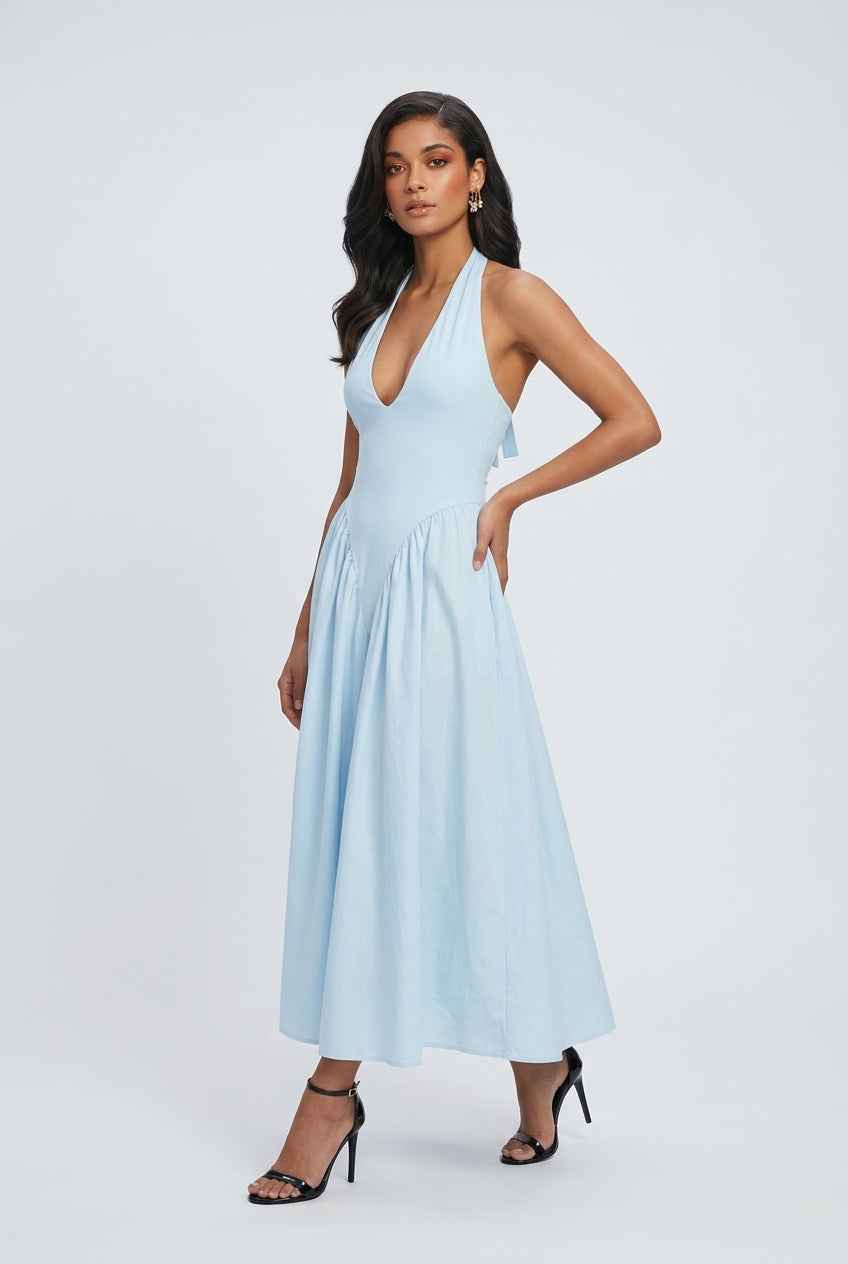 Women's Midi Dress | Summer Casual Flowy