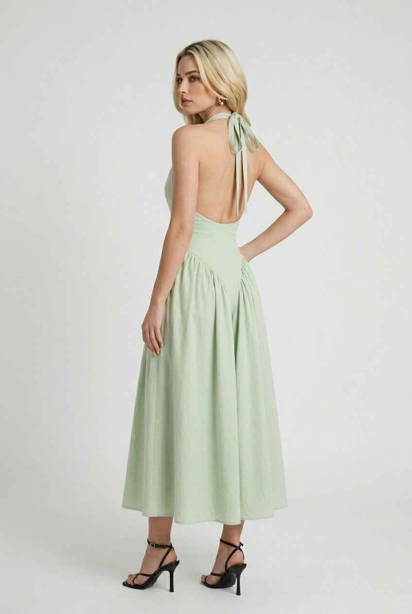 Women's Midi Dress | Summer Casual Flowy
