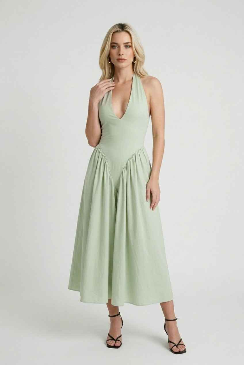 Women's Midi Dress | Summer Casual Flowy