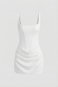 Women's Mini Dress | Draped Summer Casual