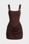 Women's Mini Dress | Draped Summer Casual