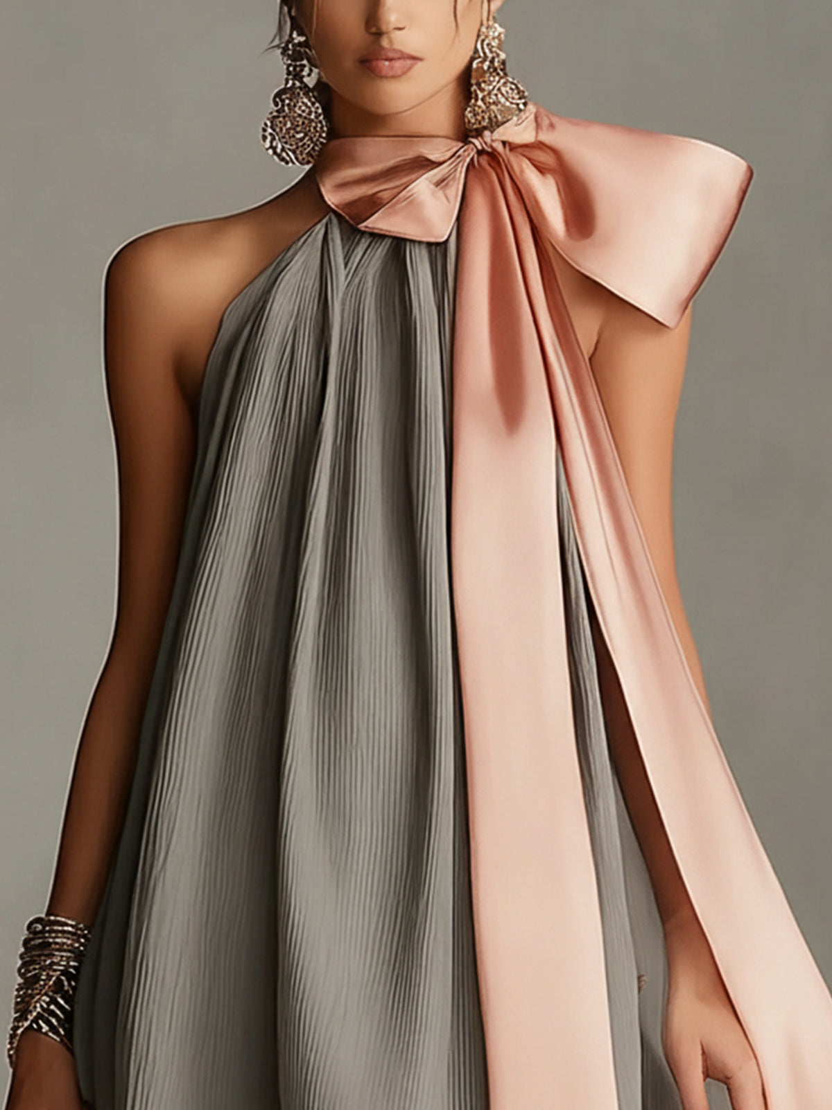 Women's Mini Dress | Halter Summer Casual