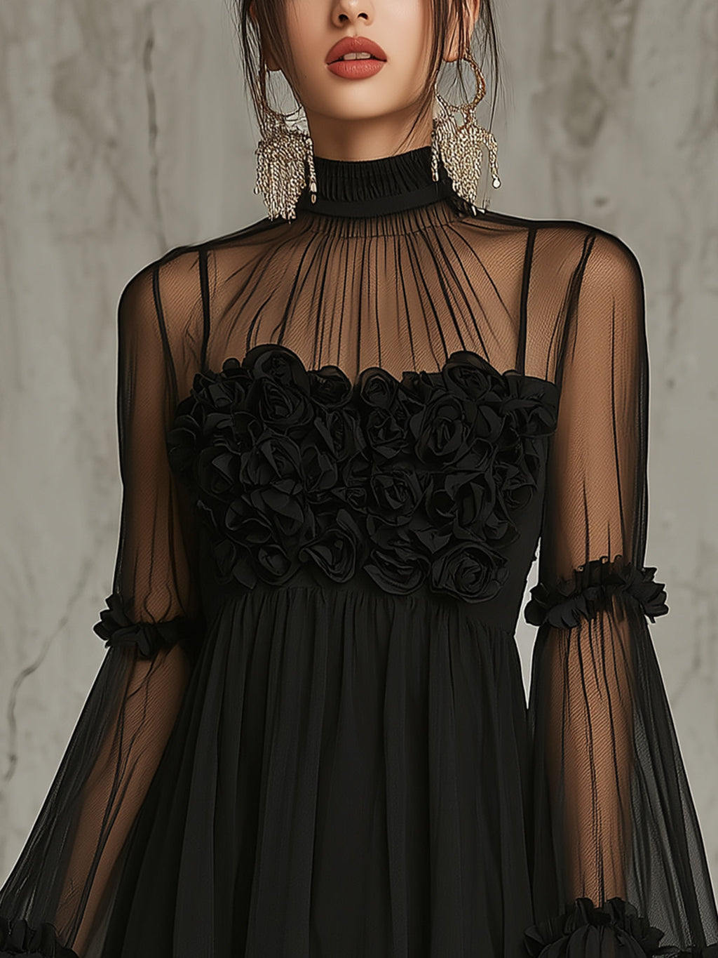 Women's Mini Dress | Pleated Floral Summer