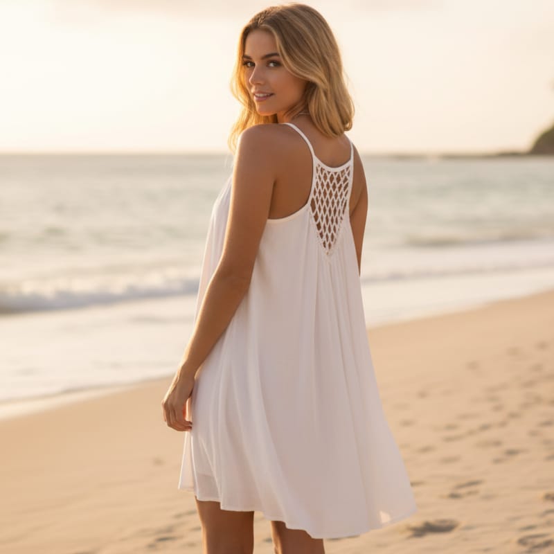 Women's Mini Dress | Sleeveless Beach Summer