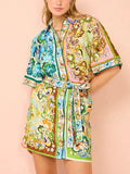 Women's Mini Dress | Tiered Garden-Party