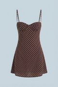 Women's Mini Dress | Tiered Printed Ruffled
