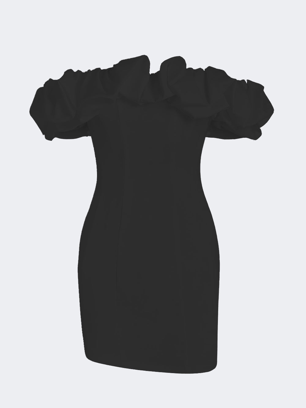 Women's Mini Dress | Tiered Strappy Ruffled