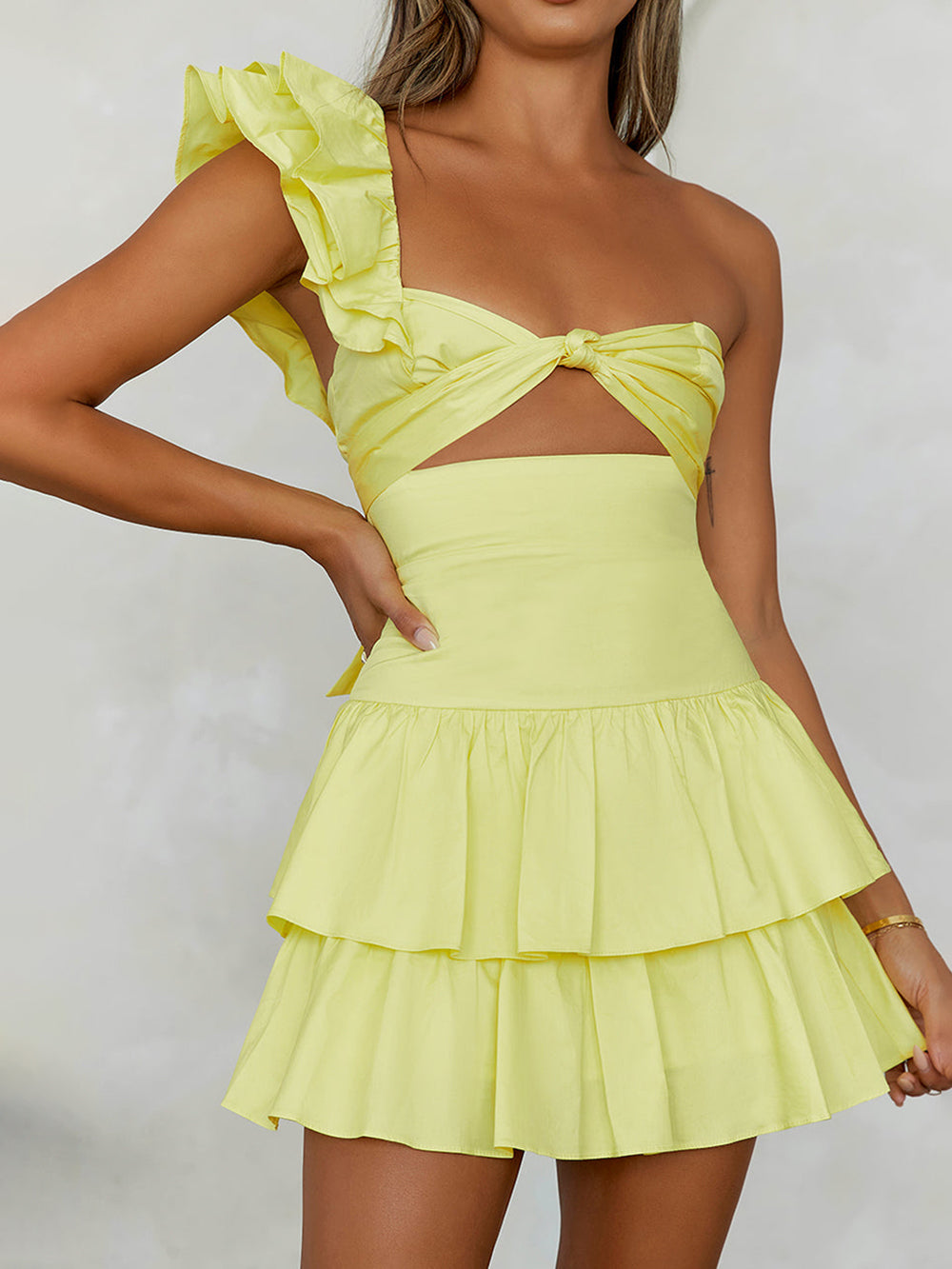 Women's Mini Dress | Tiered Summer Casual