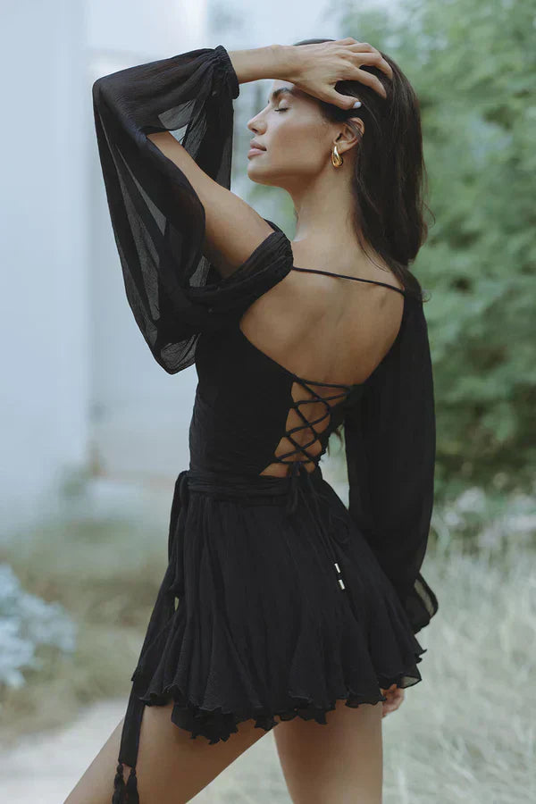 Women's Mini Dress | V-Neck Summer Casual