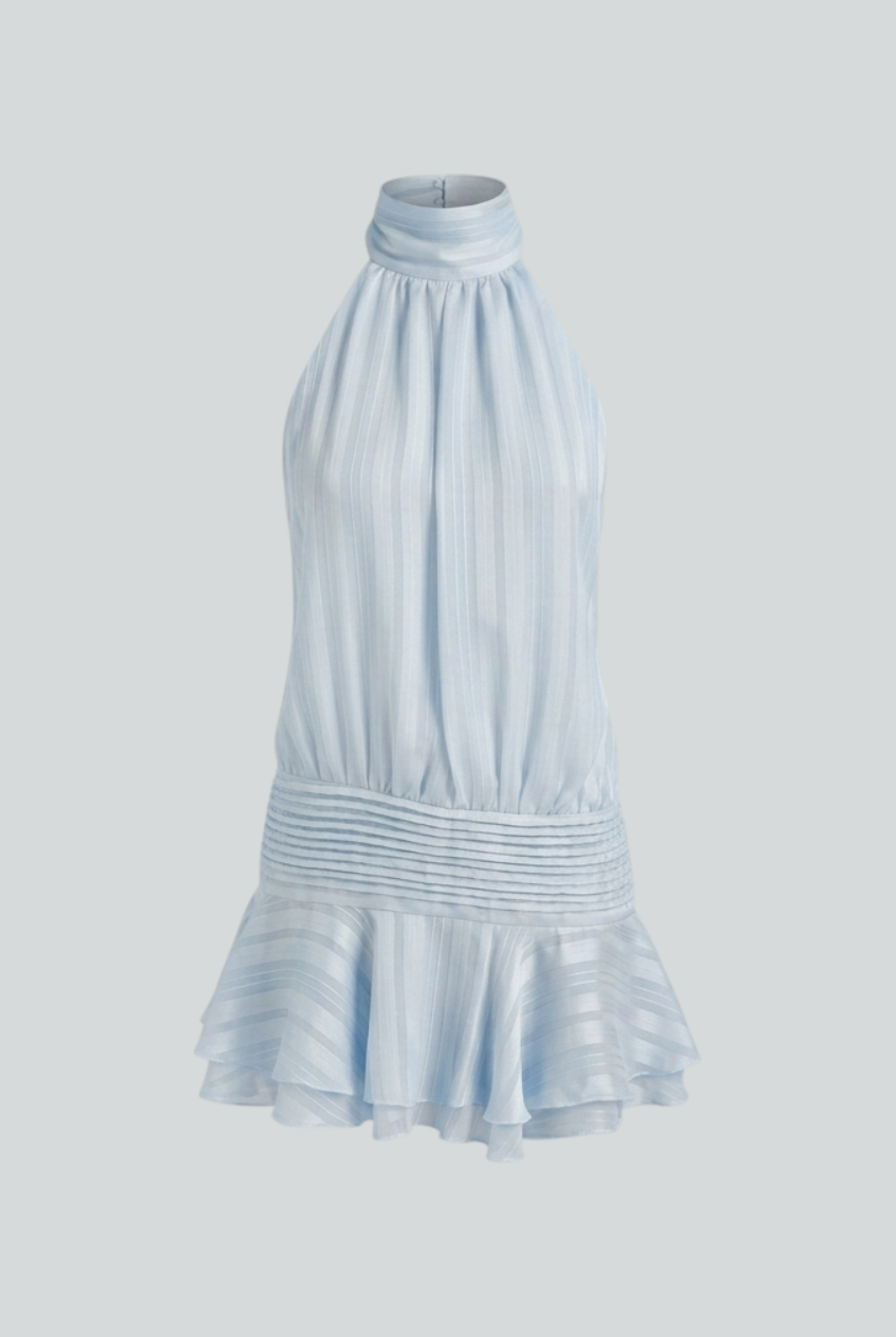 Women's Mini Sundress | Blue Flattering