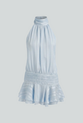 Women's Mini Sundress | Blue Flattering