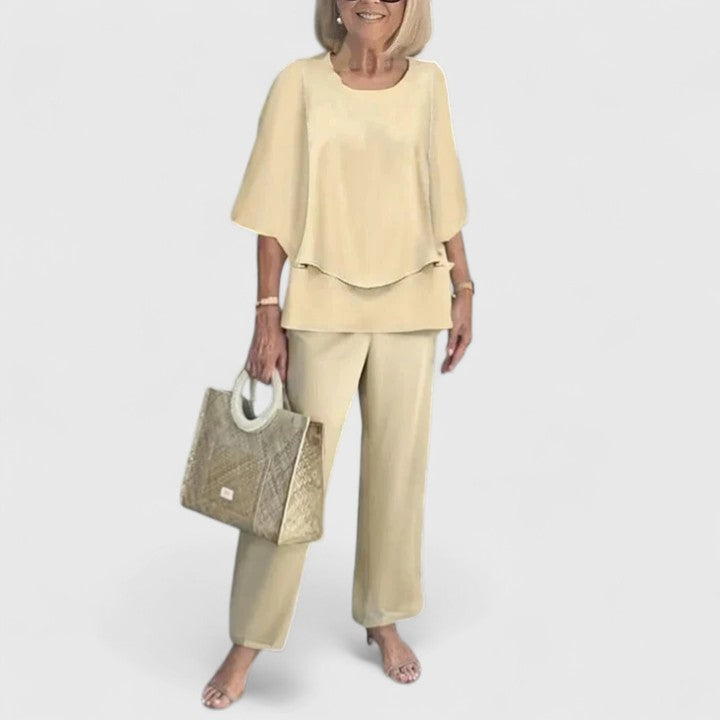 Women's Palazzo Pants | Floral Wide-Leg