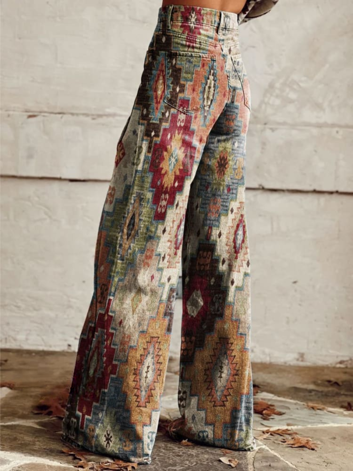 Women's Palazzo Pants | Printed Wide-Leg